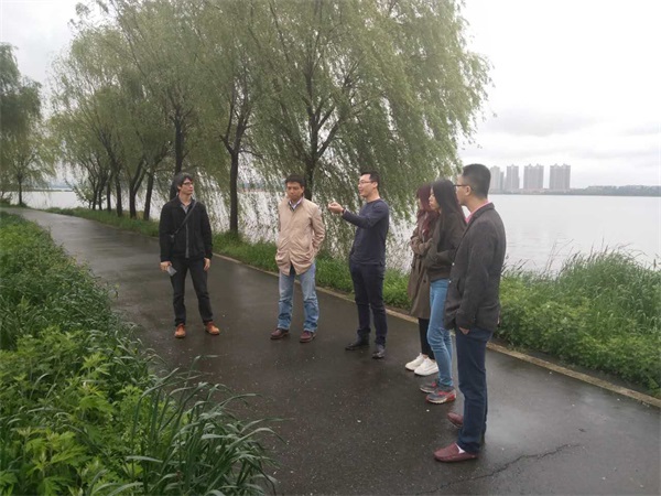 广州市智汇旅游景区管理有限公司董事长林文忠一行前往项目所在地进行深入调研